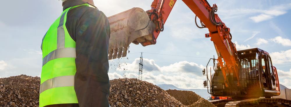 groundworks in Surrey digger