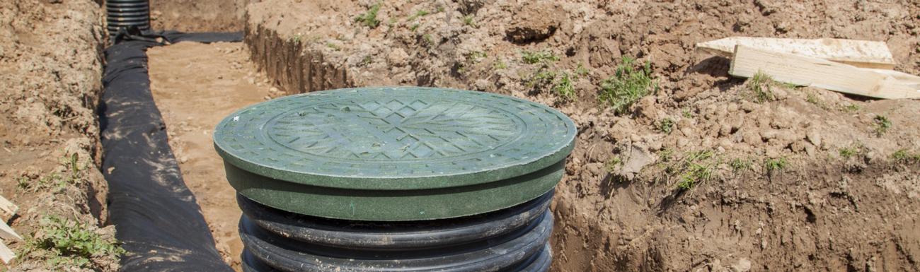 New drainage installation and pipe lining. Pipe work recently installed.